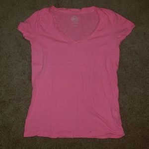 Hot pink shirt